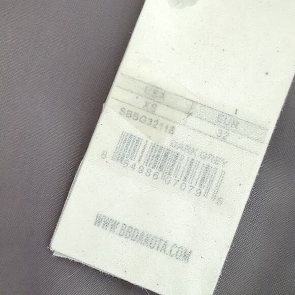 NWT BB Dakota Women's Lander Vegan Leather Gray Jacket XS Knit Undersleeve $104 - Picture 6 of 14